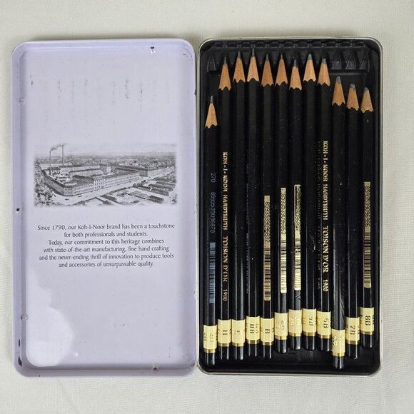 Bundle of Pencil Drawing Books and Graphite Pencils Arts Adult Teen - Picture 14 of 15